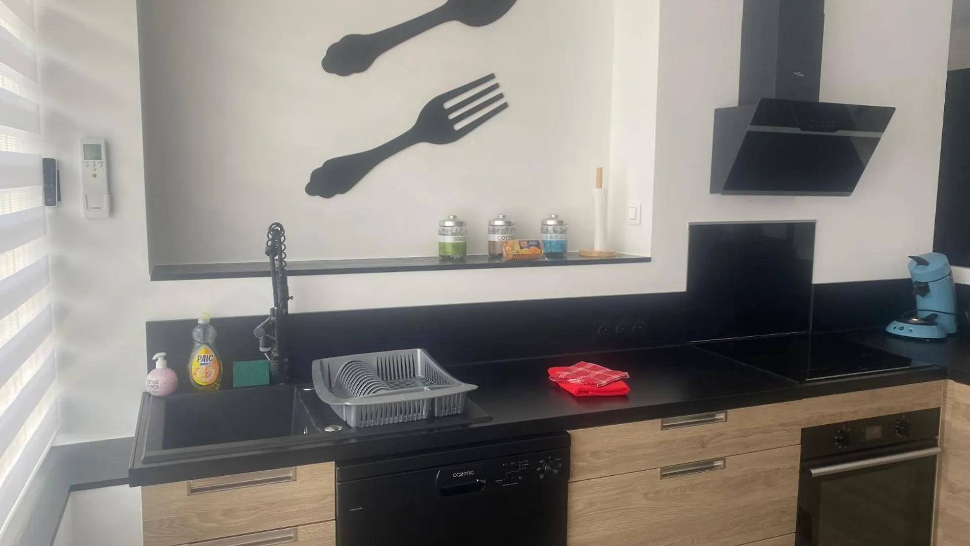 Grand T2 Tout Equipe Centre-Ville, Spacieux Et Lumineux, 1 Chambre, 1 A 5 Pers, Climatisation, Wifi, Balcons, Parking Prive France